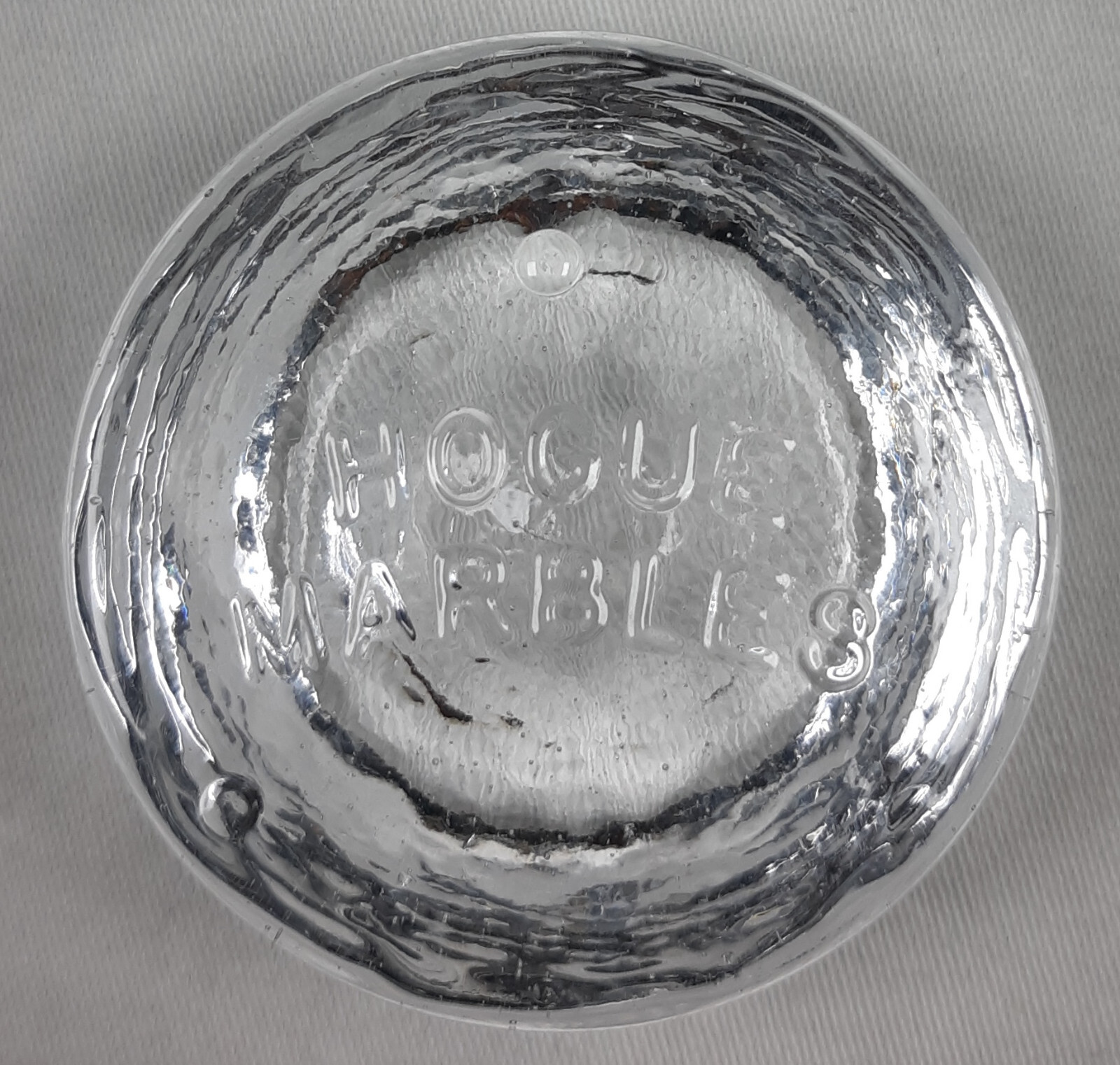 Sammy Sam Hogue Sulphide Green Turtle Glass Marble with Hogue Stand 1.80″
