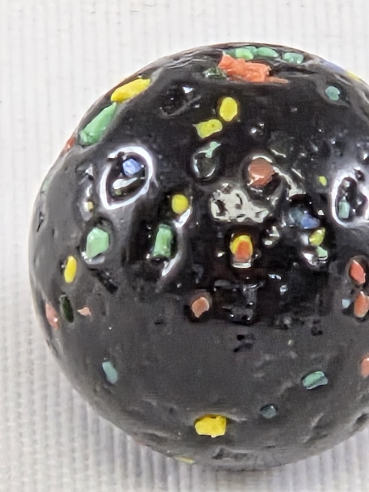Vintage Destroyer Confettie Marble .62 Inch Mexican