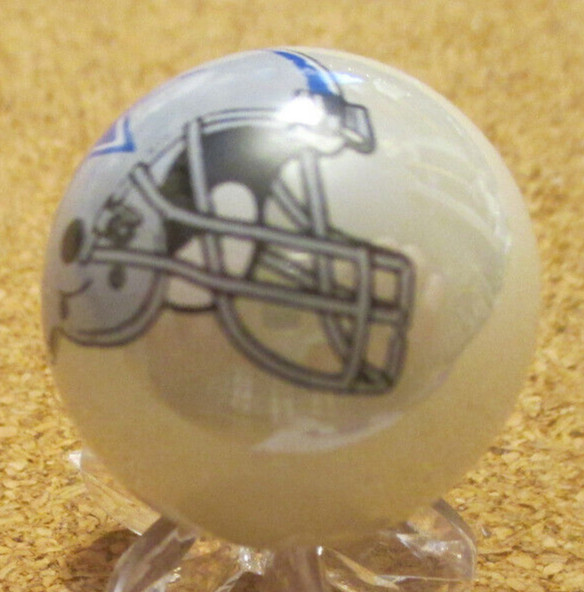 NFL: Dallas Cowboys Helmet Logo-Pearl Jabo Marble #131 1.008″ = 25.61mm