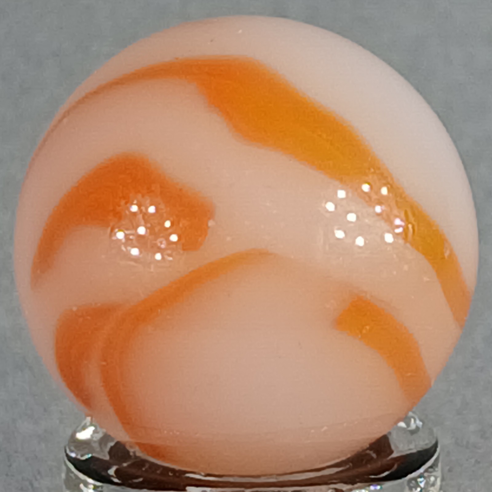 Vintage Champion Swirl Marble .59 Inches Near-Mint Condition Combined Shipping