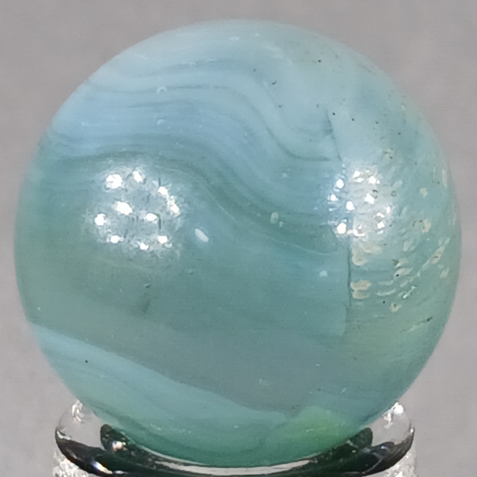 Vintage Vitro Conqueror Marble .60 Inches Near-Mint Condition