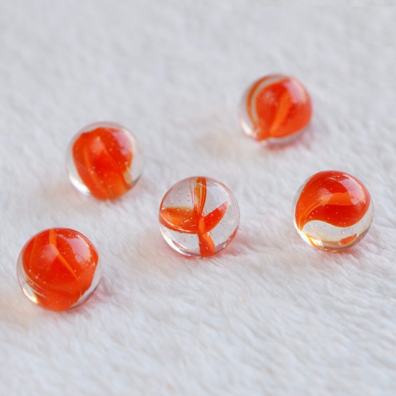16mm Marbles Glass Beads Coloured Traditional Vintage Classic Toy Game DIY Decor