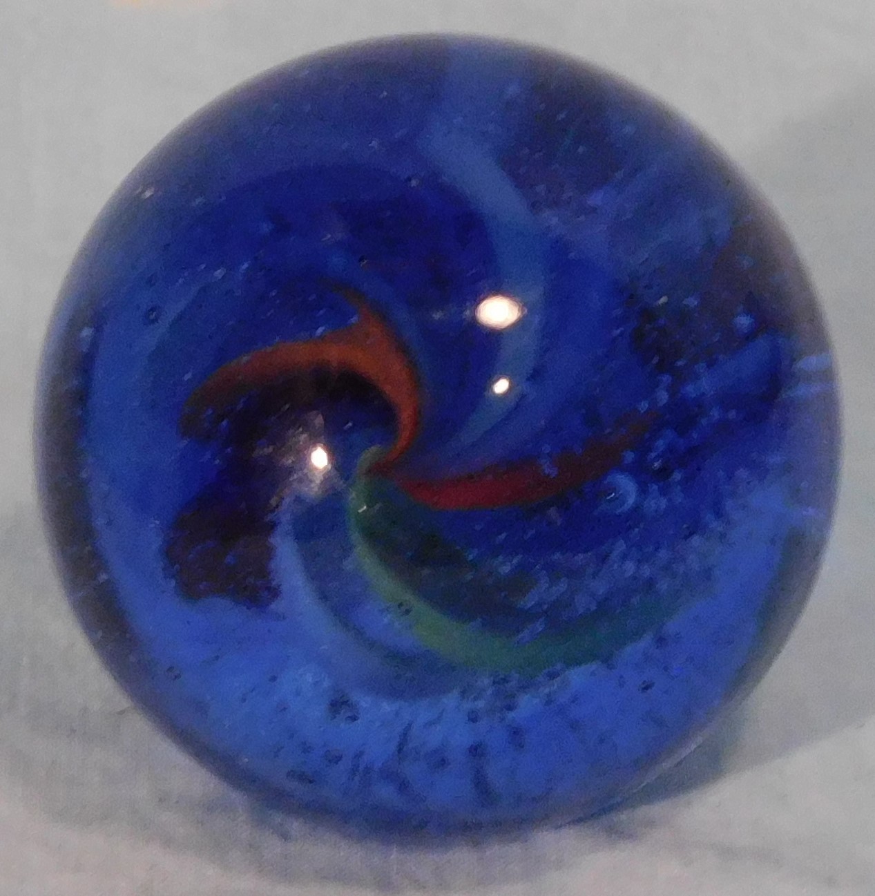 Andy Davis Contemporary Handmade Marble, 1 3/4″ Diameter, #118Z