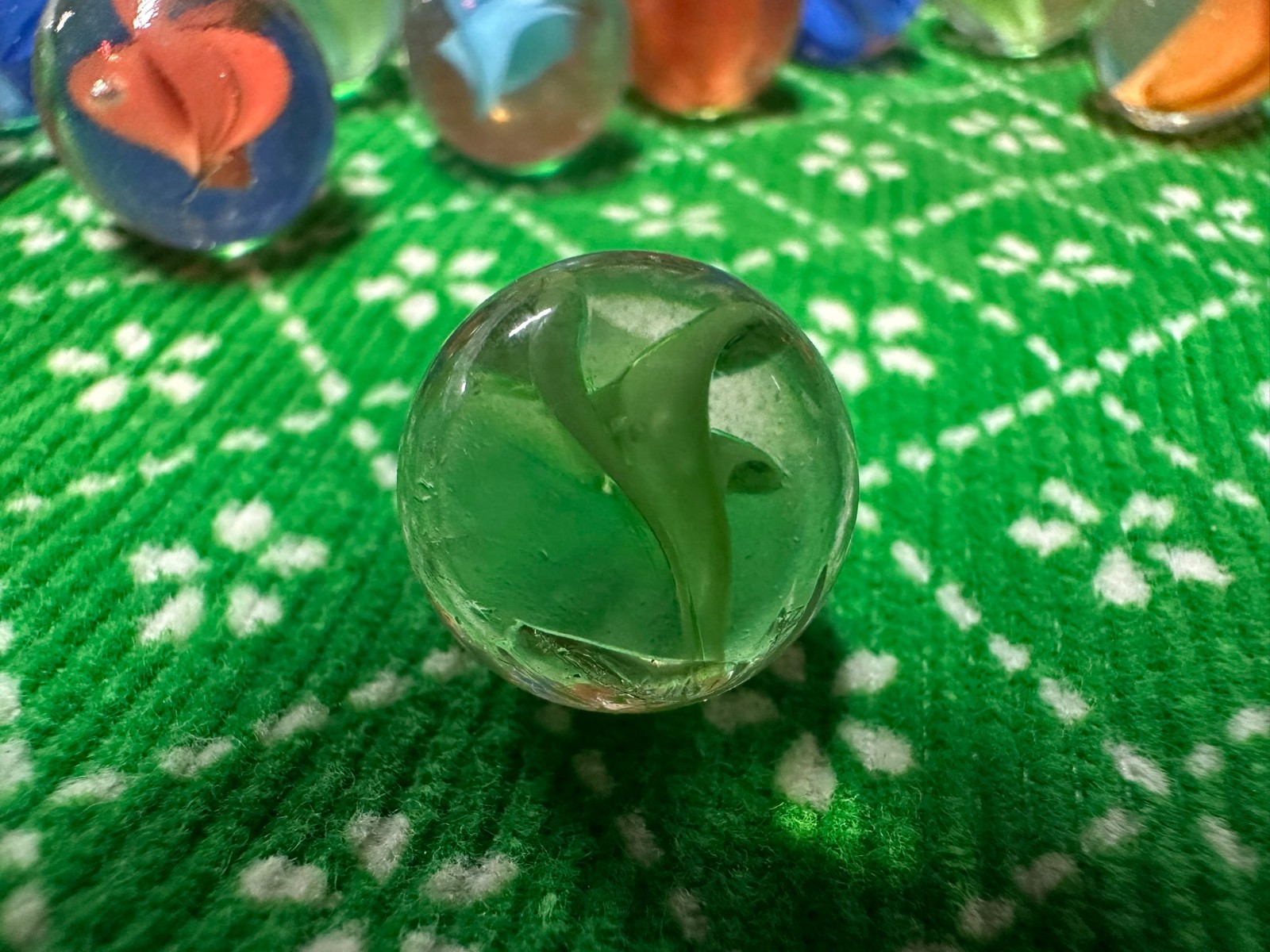 150 Vintage Marbles with 3 Shooters. Multiple Colors #002