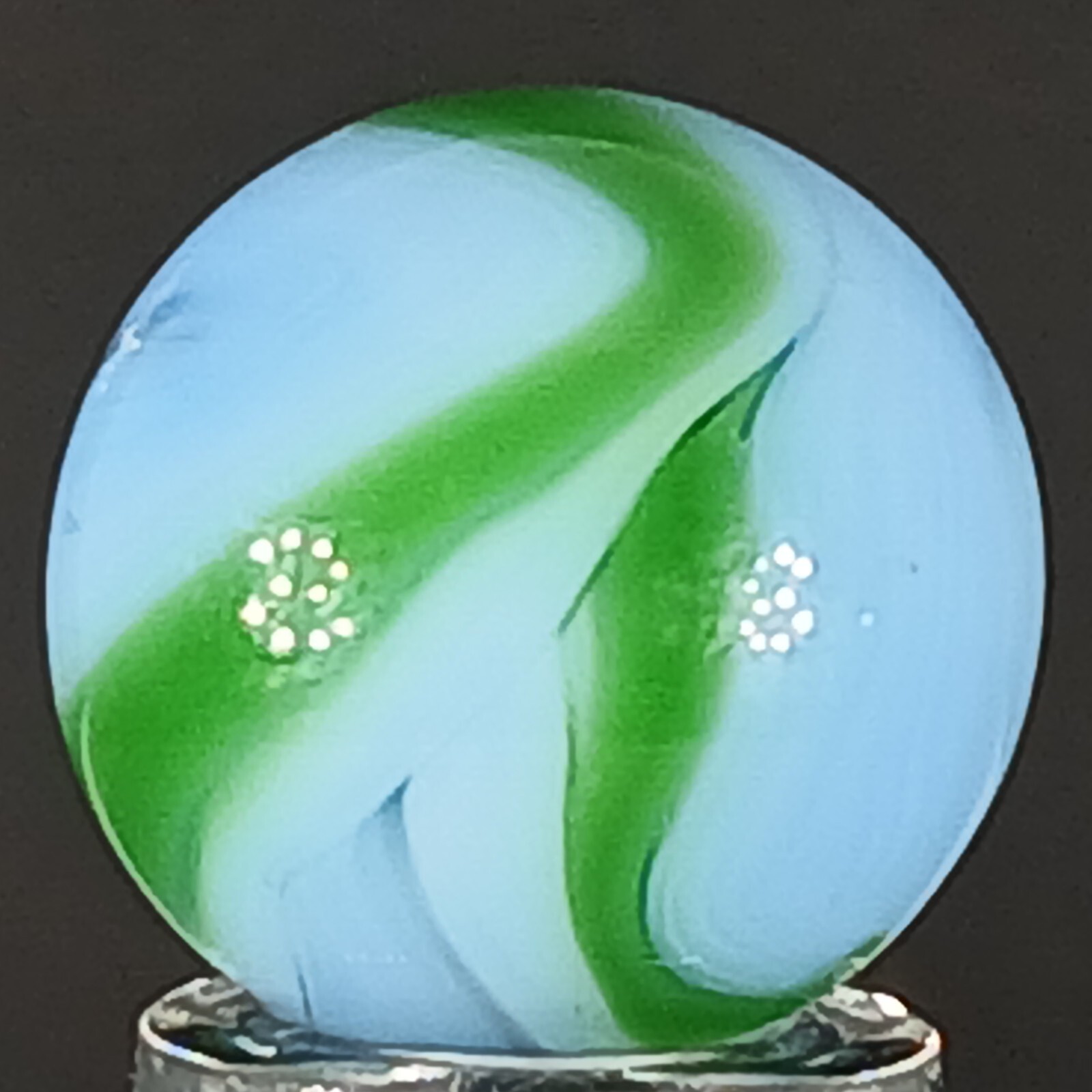 Vintage Alley St. Mary’s Swirl .62 Inches Near-Mint Condition Combined Shipping