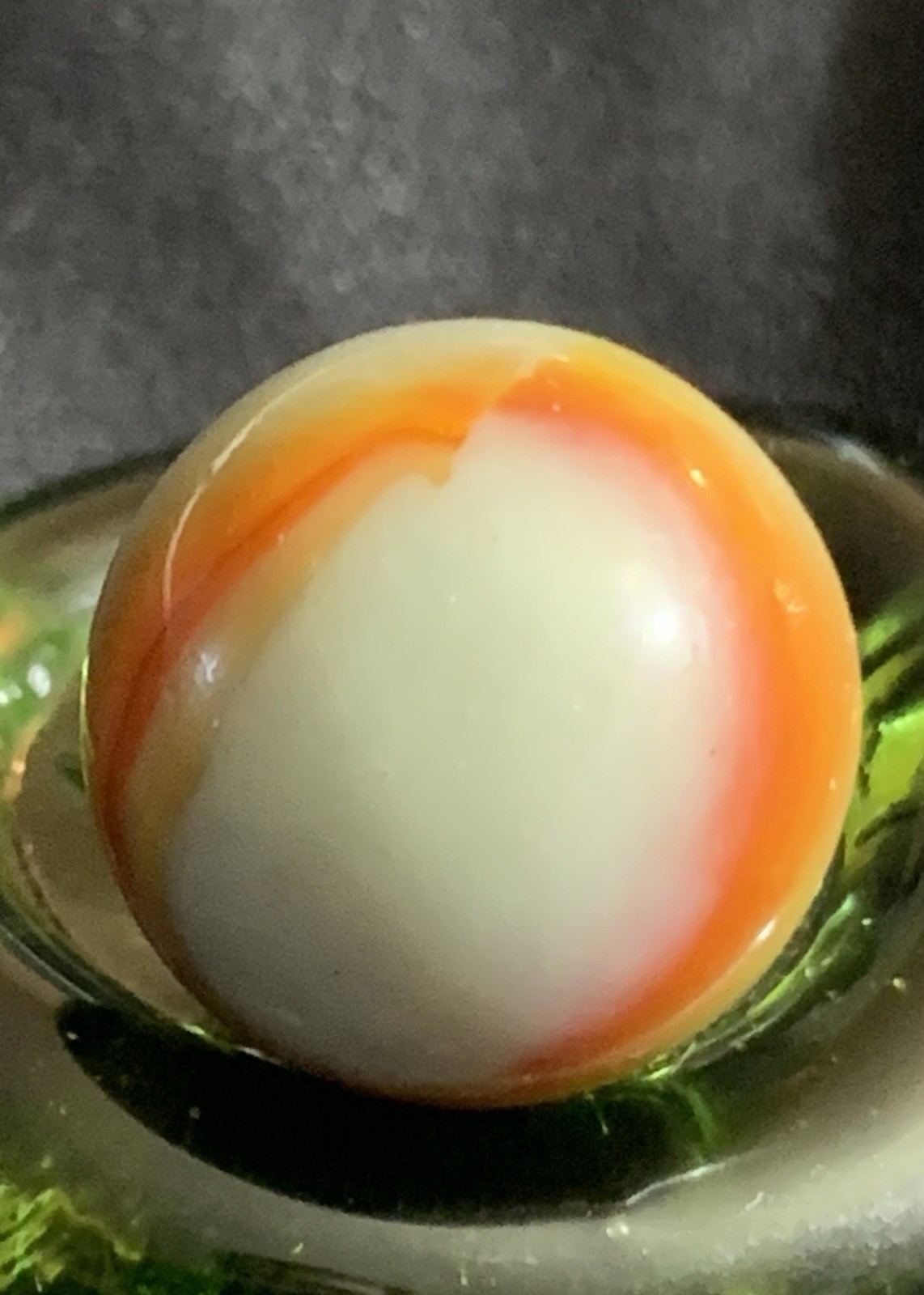 Peltier Akro Agate CAC Swirl Patch Marble Glass Co. Excellent COND.