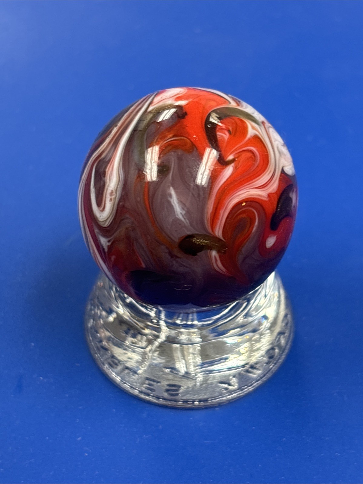 Stunning contemporary swirl marble #223