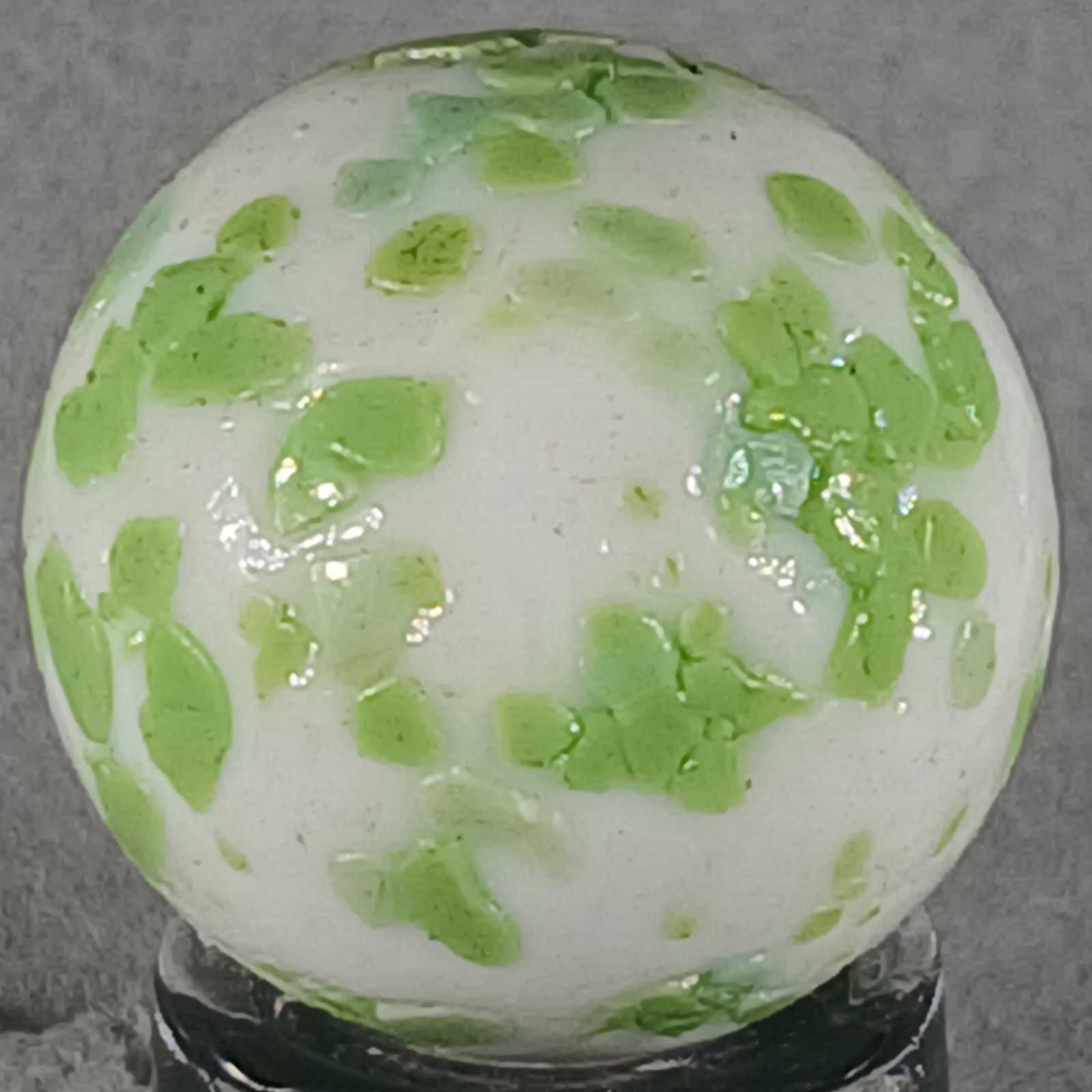King Marbles White Cosmic .62 Inches Near-Mint Condition Combined Shipping