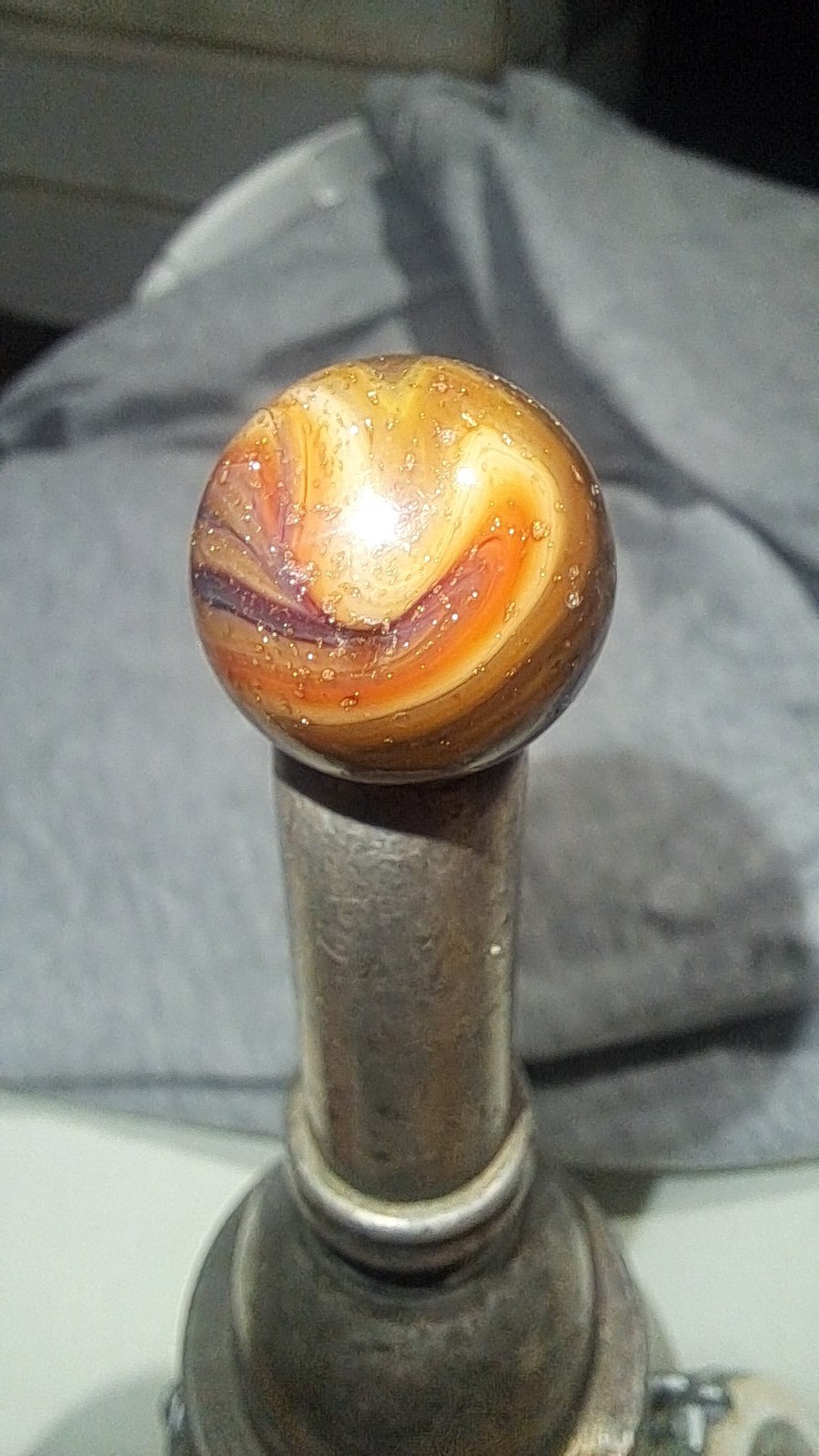 17 Dave’s Appalachian Swirls Singed By Dave McClloid With Aventurin Box