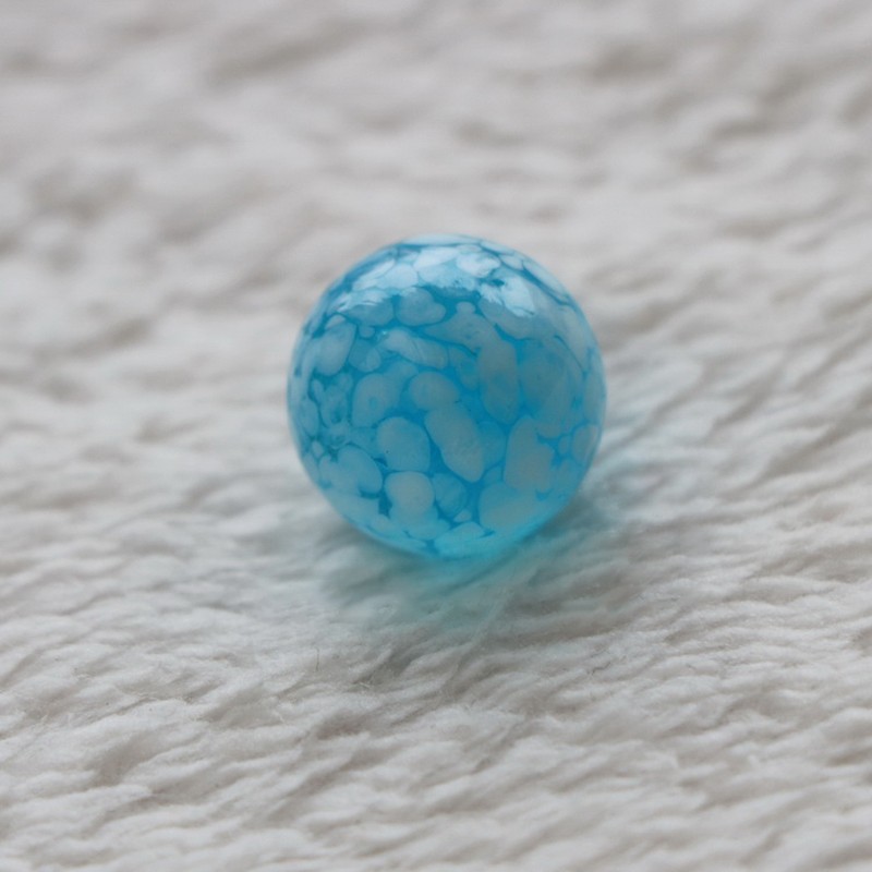16mm Glass Marbles Dotted Speckled Bead Coloured Traditional Vintage Classic Toy