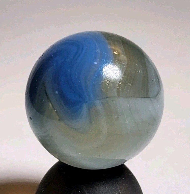 VITRO AGATE CO. ‘V Patch Phantom Conqueror’ .61″ Vintage Marble