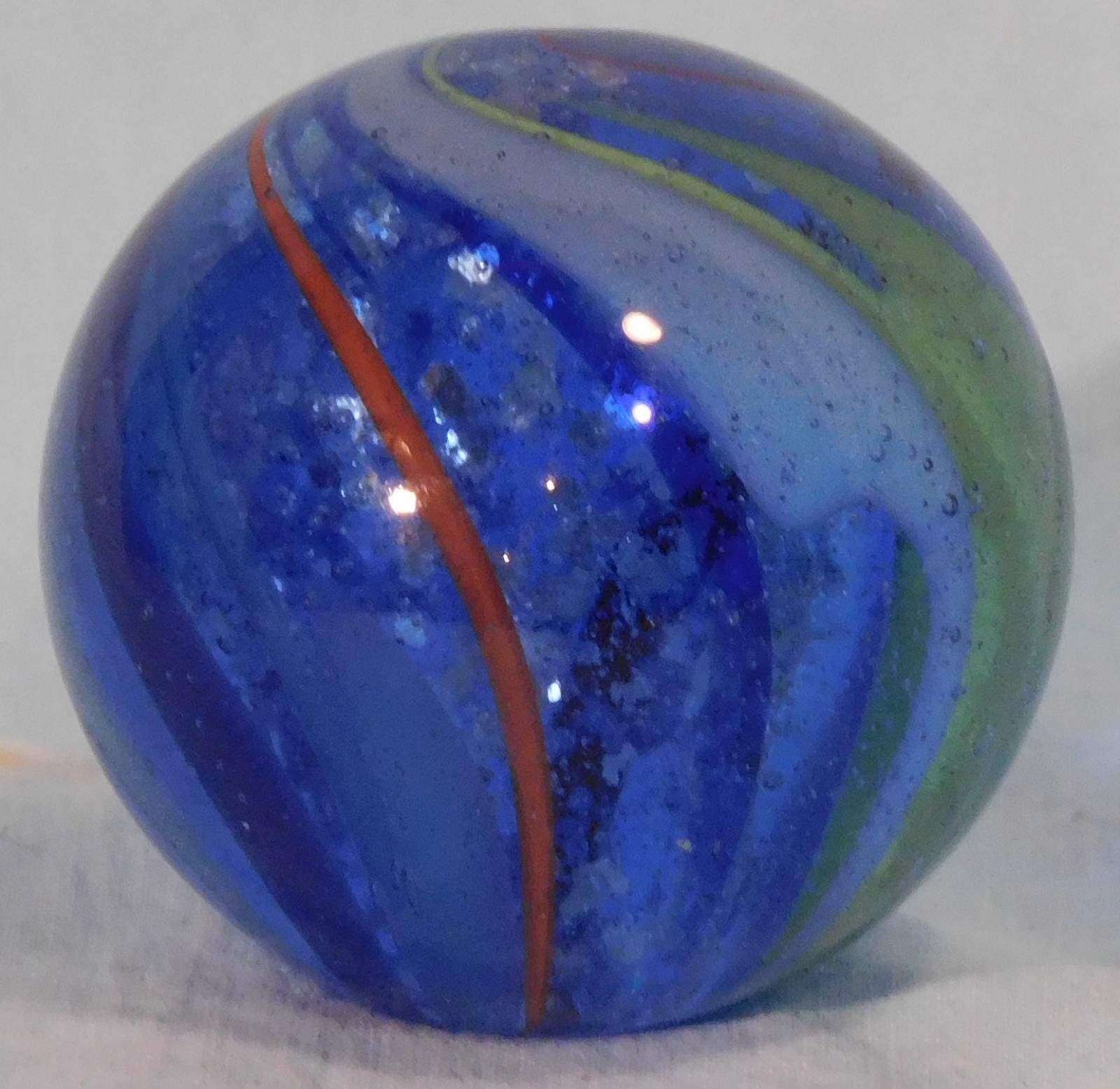 Andy Davis Contemporary Handmade Marble, 1 13/16″ Diameter, #118I