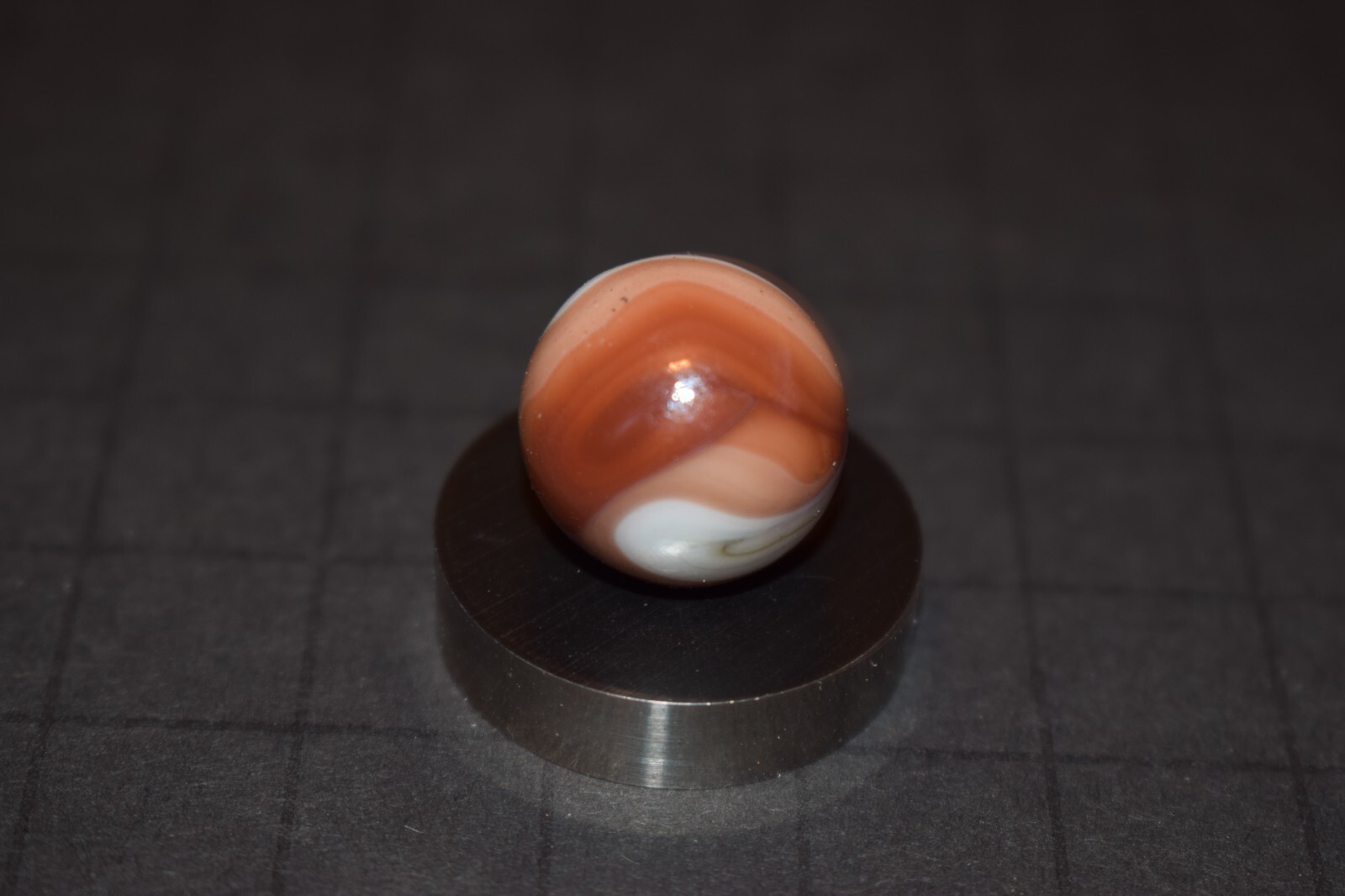 Choice Pick Sammy’s Mountain Multi-Color Swirl Marble Size .656 = 21/32″ MINT