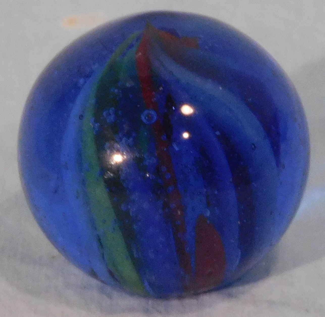 Andy Davis Contemporary Handmade Marble, 1 3/4″ Diameter, #118Z