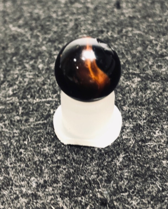 🔥Estate Sale Vintage Transitional “Mist Lutz” Marble Size 5/8 in / .61 in🔥