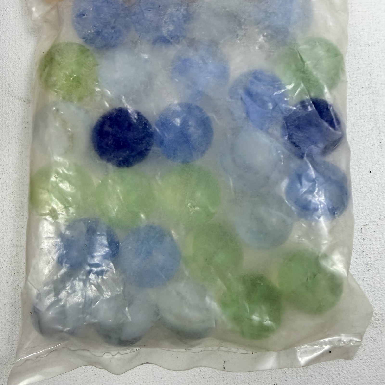 Vintage Big Shot Cat Eyes Marbles 22 ct Count Bag New Sealed NOS Cairo WV
