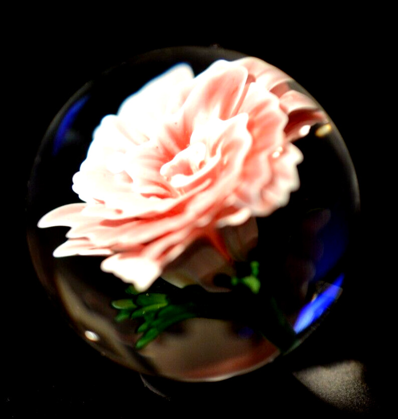 ED DAVIS GLASS MARBLE/1.624″-GLASS ROSE-OLIVE,ROSE,PINK,MAGENTA,MINT GREEN/FAST