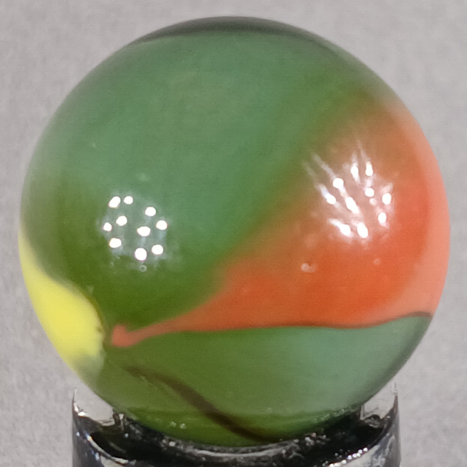 Vintage Imported Patch And Ribbon Marble .62 Inches Near-Mint Condition