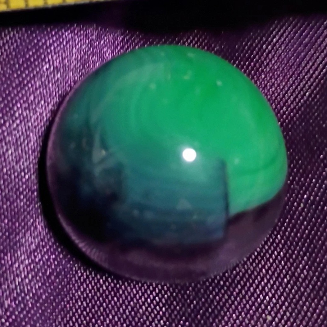 Green and Black Swirl Machine Made Toy Marble for Ages 12-16 and 17 Years & Up