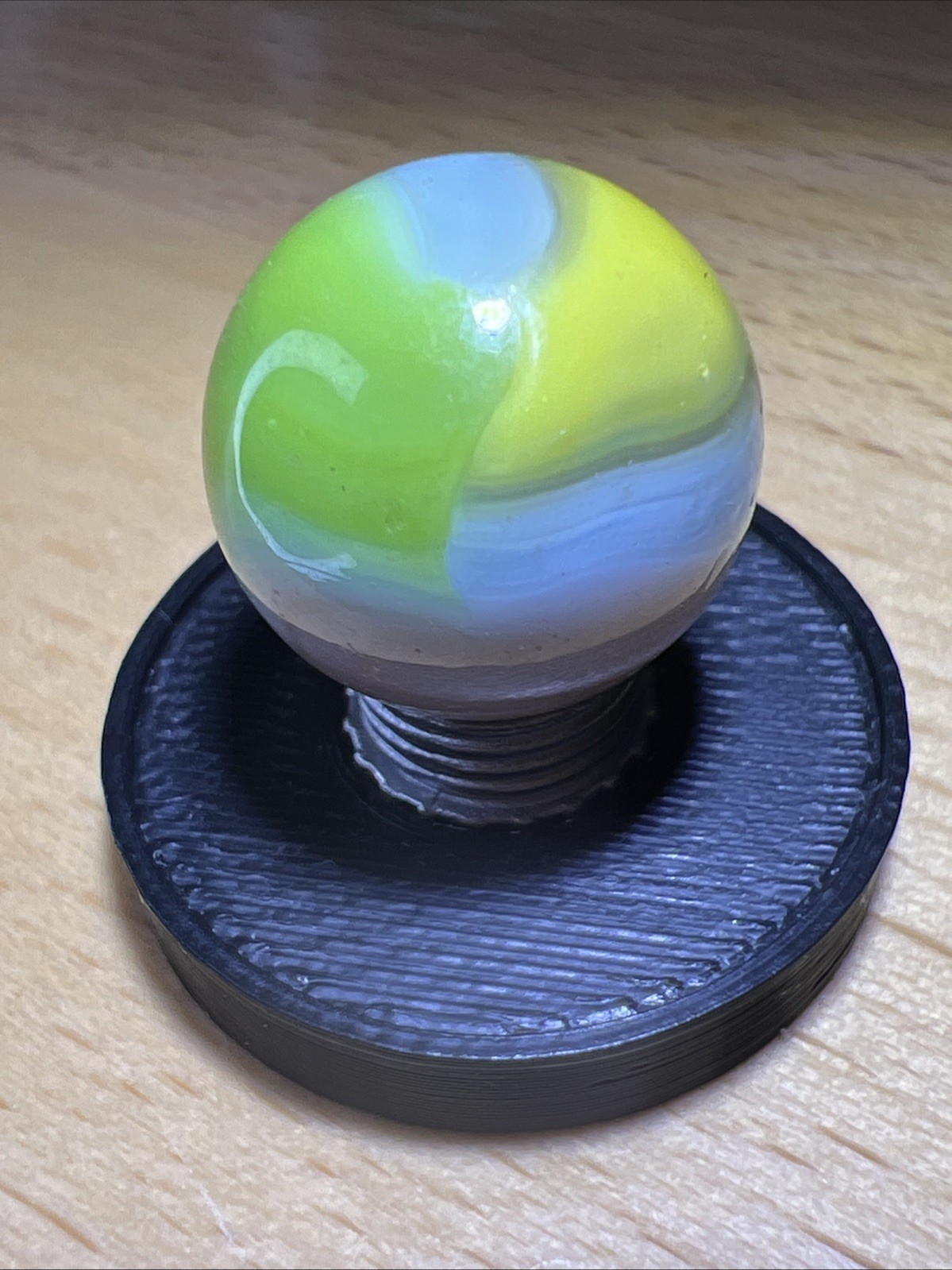 Vitro Easter Egg Marble Vintage Marbles 0.591”