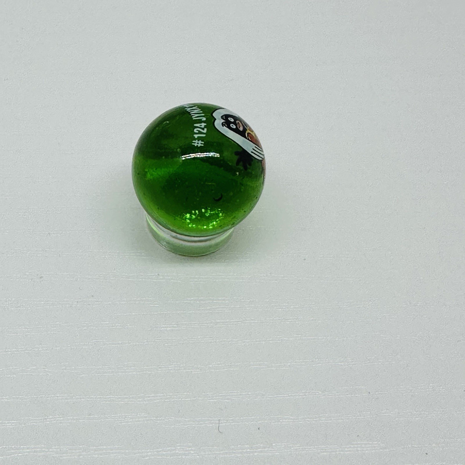 Vintage ToyBiz Pokemon Marble #124 Jynx Green