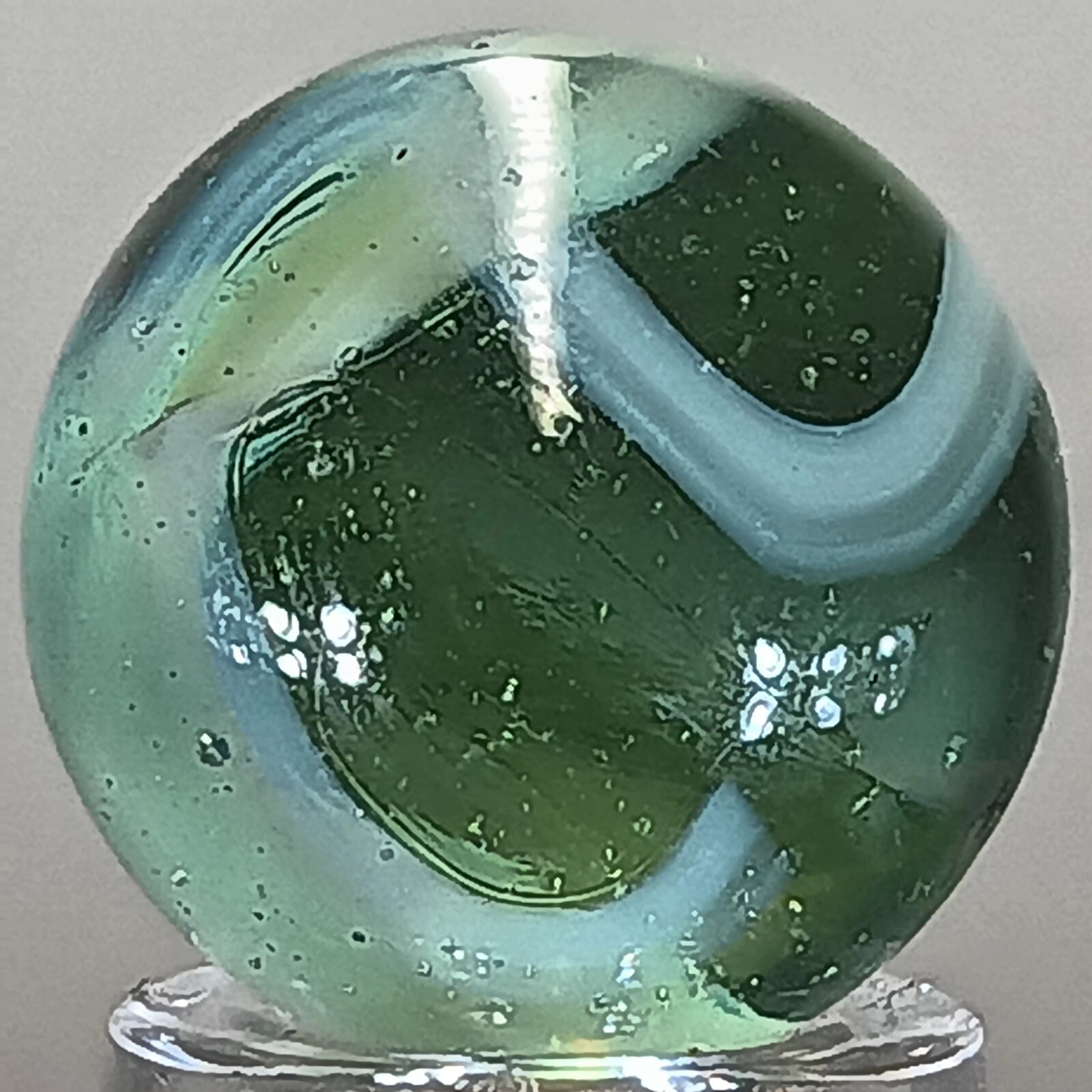 Vintage Champion Swirl Marble .60 Inches Near-Mint Condition