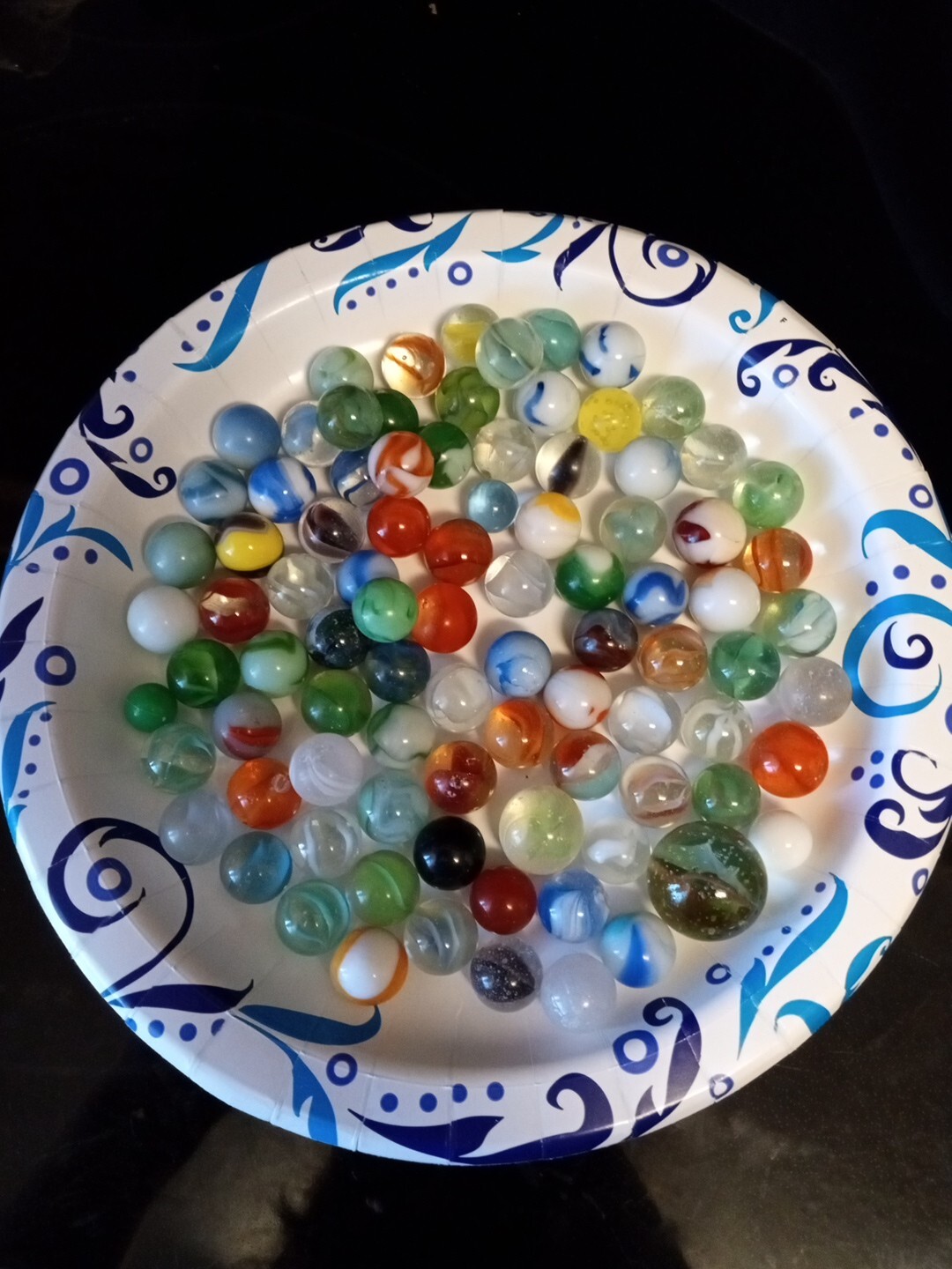 Lot Of Glass Marbles / Might Be Peltier