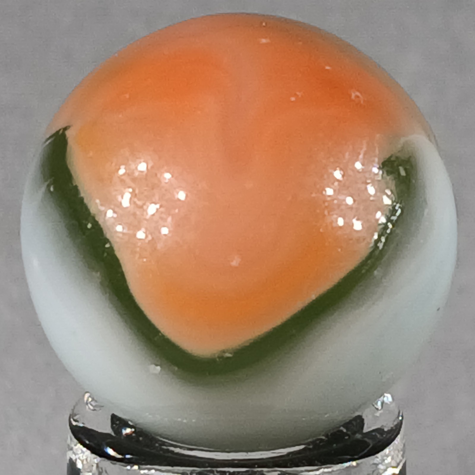 Vintage Vitro Conqueror Marble .60 Inches Near-Mint Condition