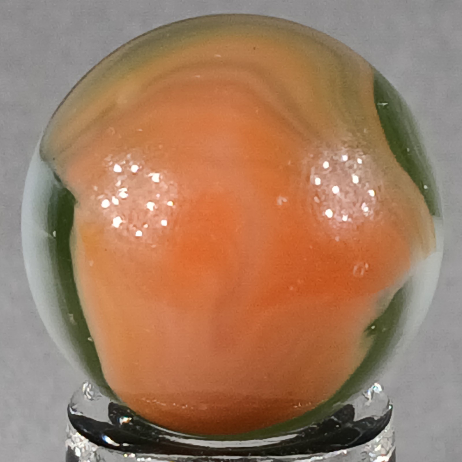 Vintage Vitro Conqueror Marble .60 Inches Near-Mint Condition