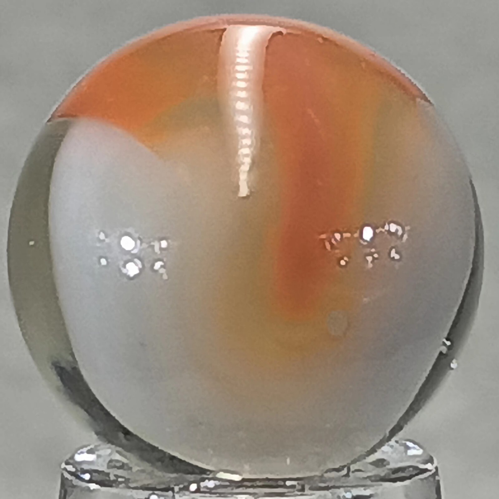 Vintage Vitro Conqueror Marble .61 Inches Near-Mint Condition Combined Shipping