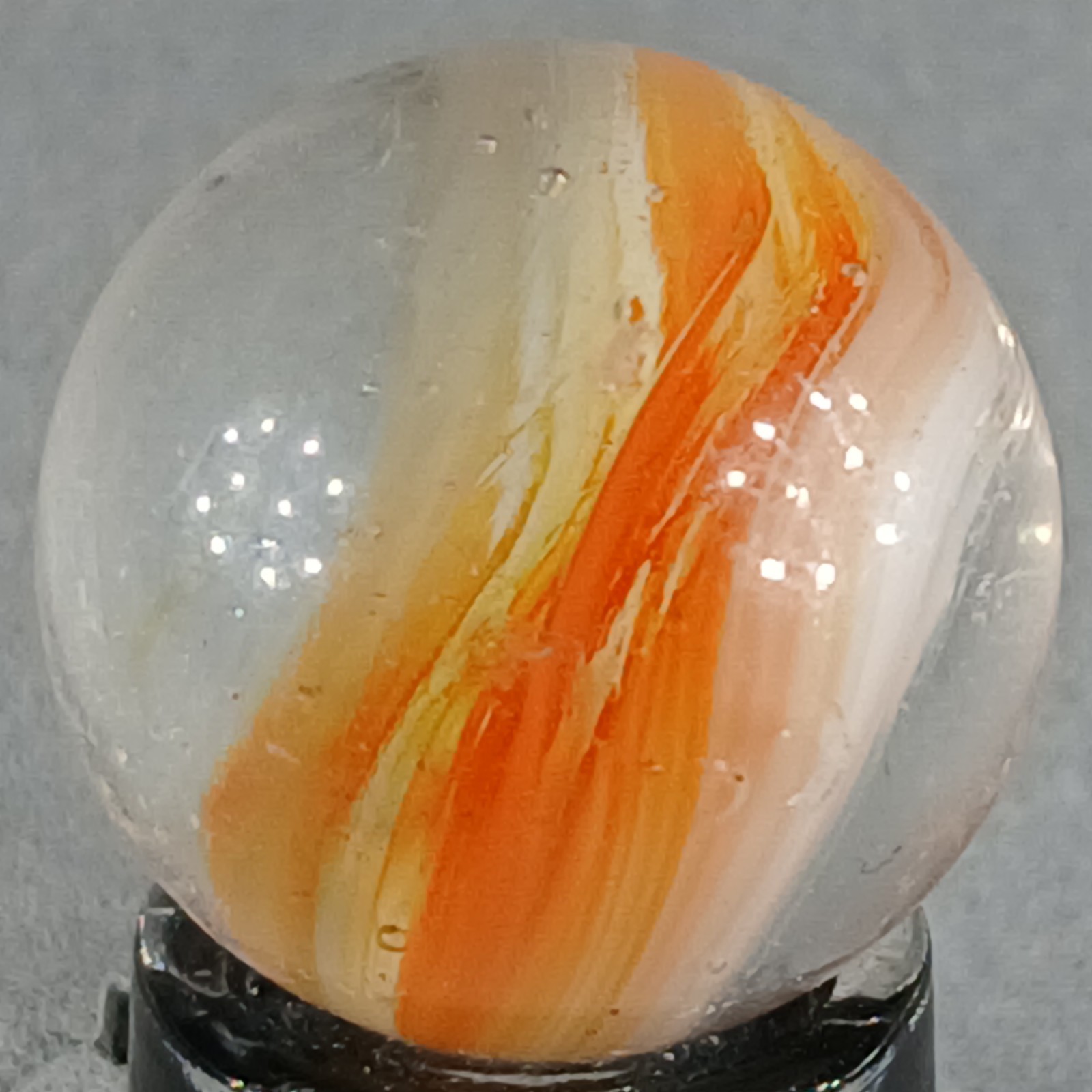 Vintage Master Cat’s Eye Marble .65 Inches Near-Mint Condition