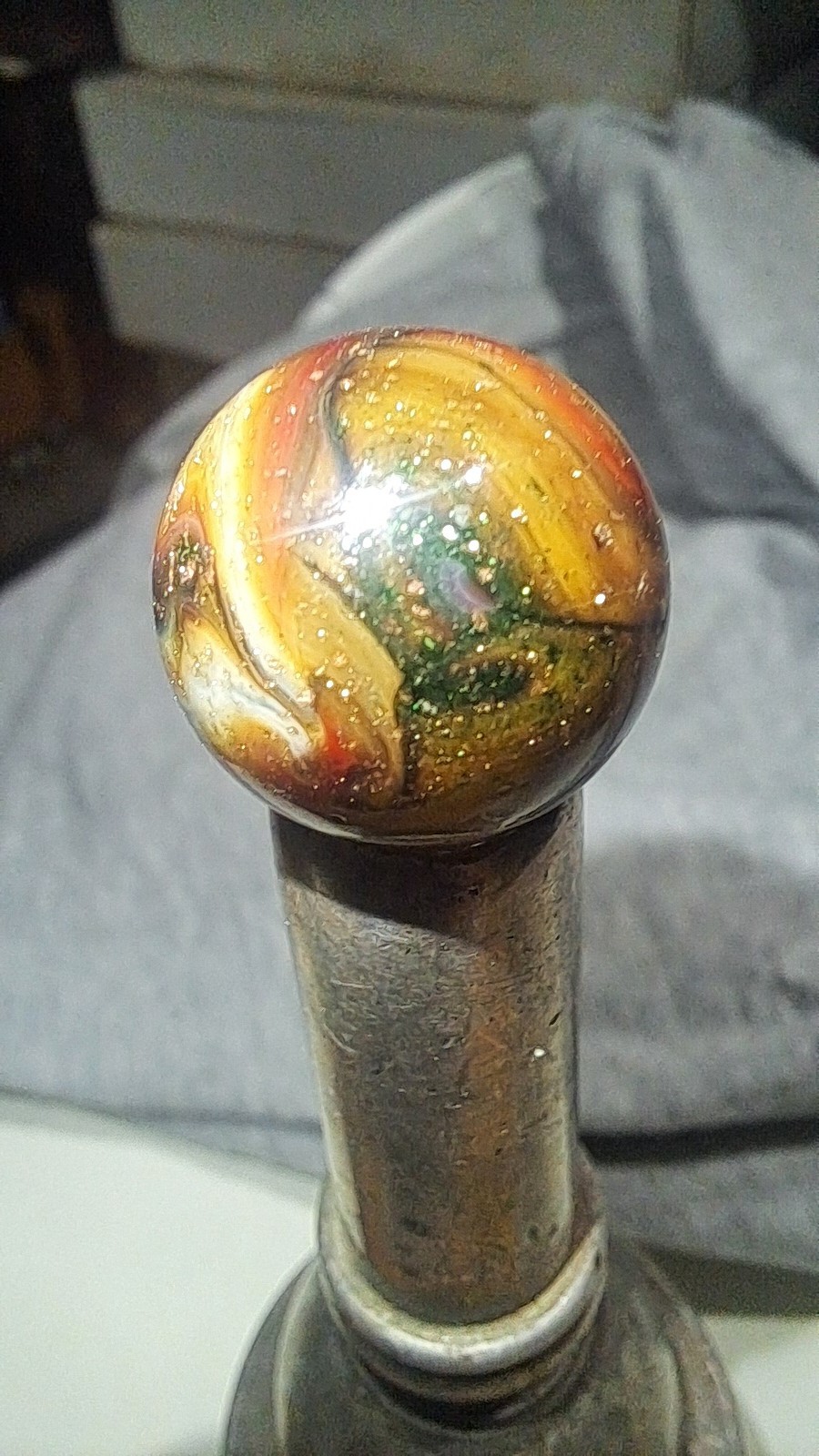17 Dave’s Appalachian Swirls Singed By Dave McClloid With Aventurin Box