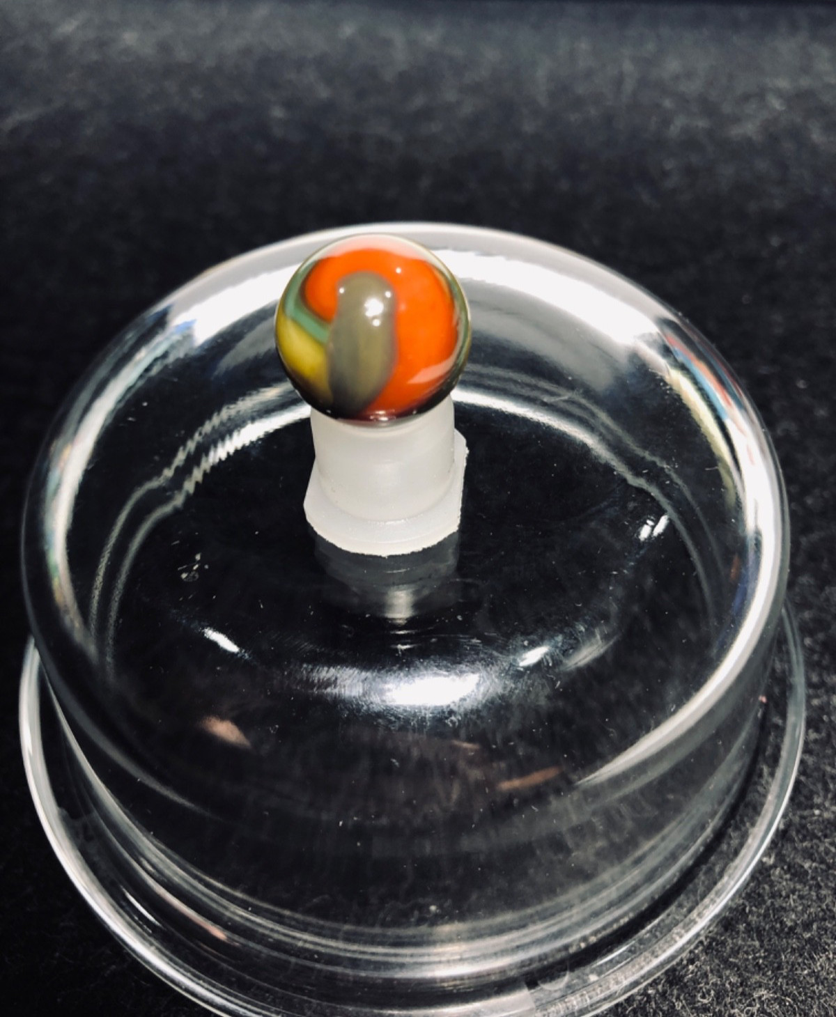 🔥Vintage Exotic AKRO Corkscrew Multi Color Layers .67 in “Awesome Marble”🔥