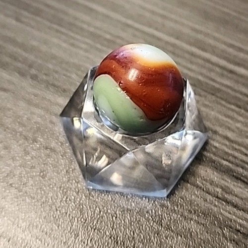 Peletier Rainbow Medium Shooter Swirl Marble