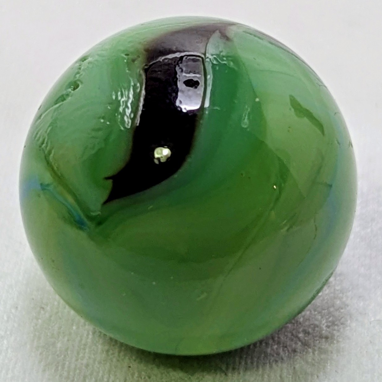 Christensen Agate Striped Opaque Vintage Marble 23.58 mm (1925-1933)