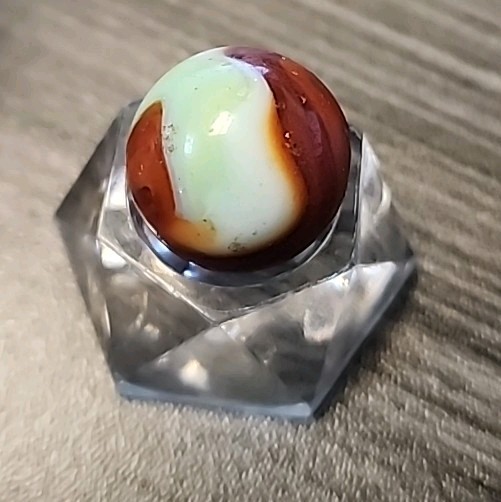 Peletier Rainbow Medium Shooter Swirl Marble