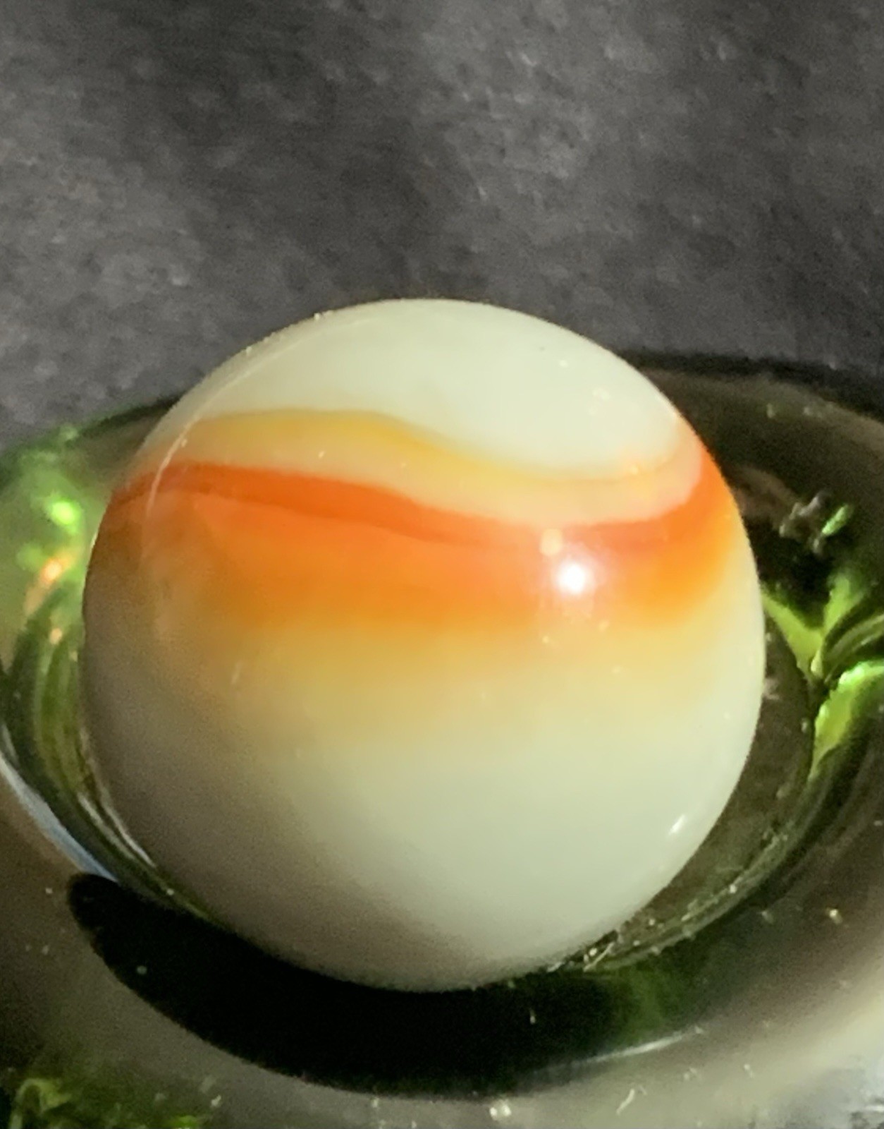 Peltier Akro Agate CAC Swirl Patch Marble Glass Co. Excellent COND.
