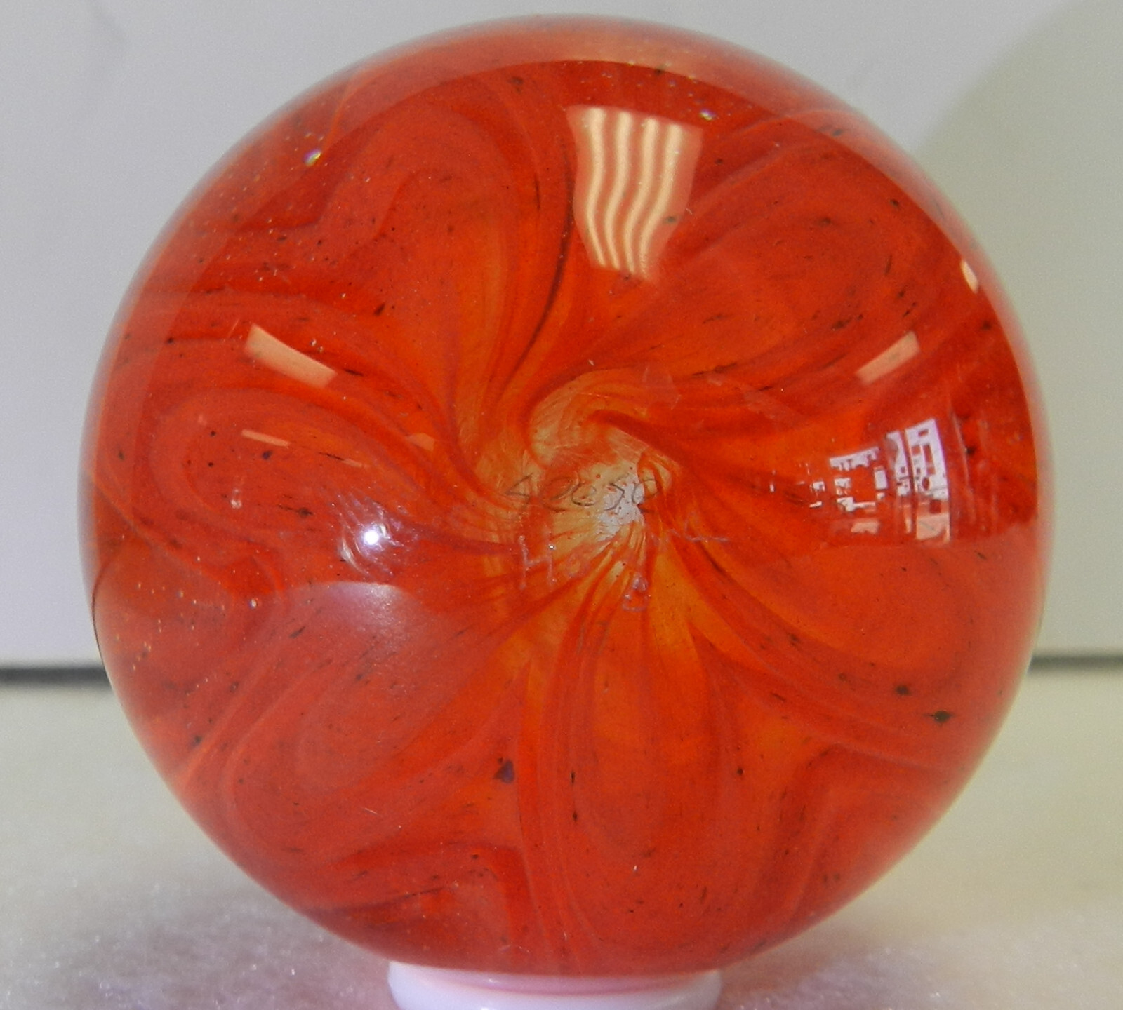 #17942m Seese Hogue 17 Lobed Handmade Contemporary Marble 1.68 Inches