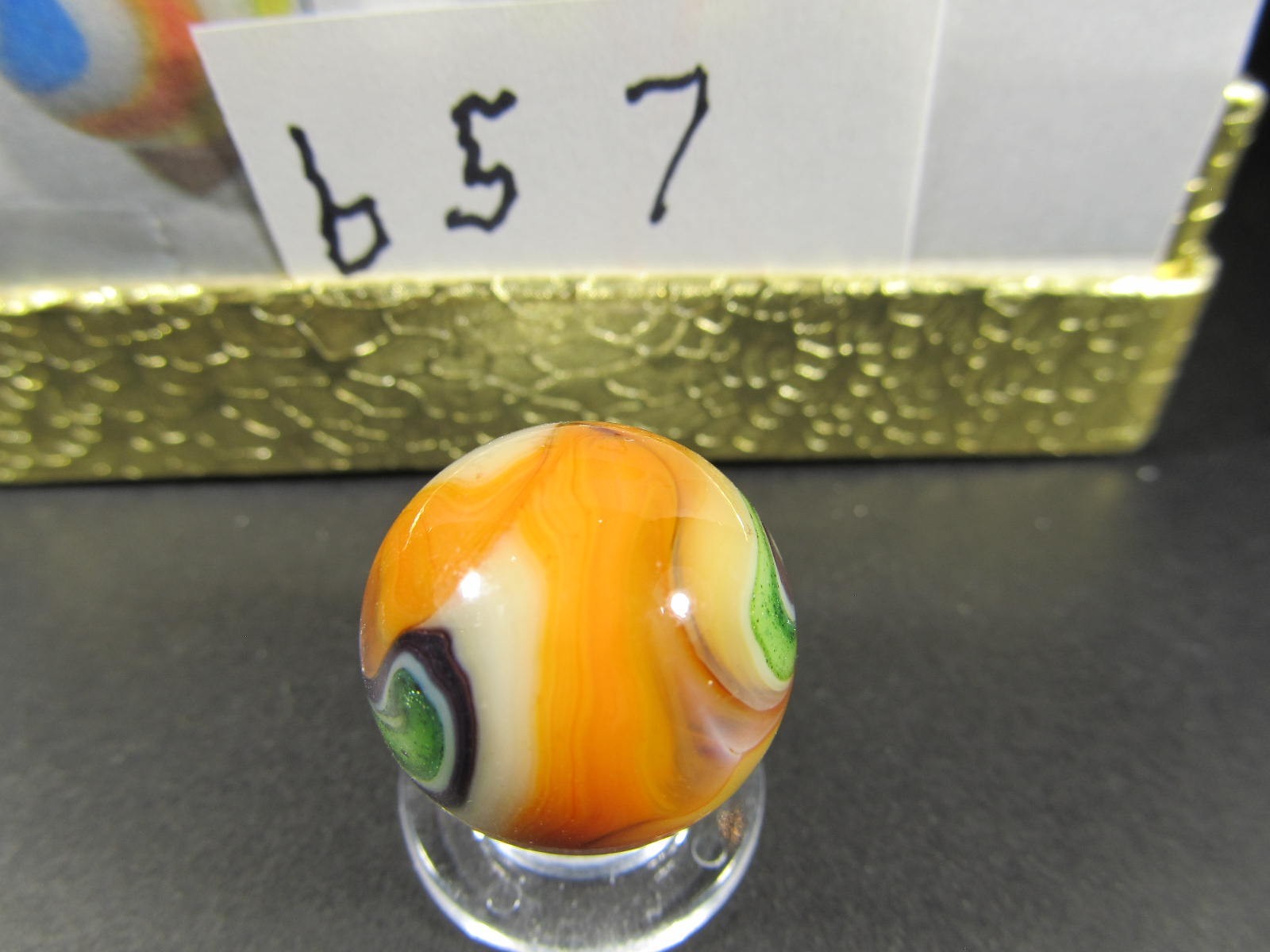 MINT 3/4″ ONE OF A KIND 2008 JABO JOKER MARBLE #2 (LIMITED RUN EDITION) REDUCED