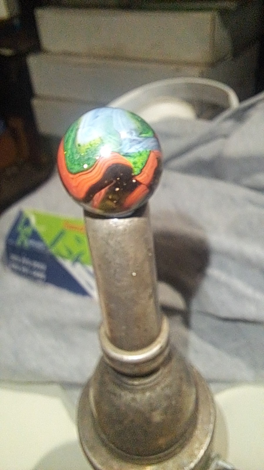 17 Dave’s Appalachian Swirls Singed By Dave McClloid With Aventurin Box