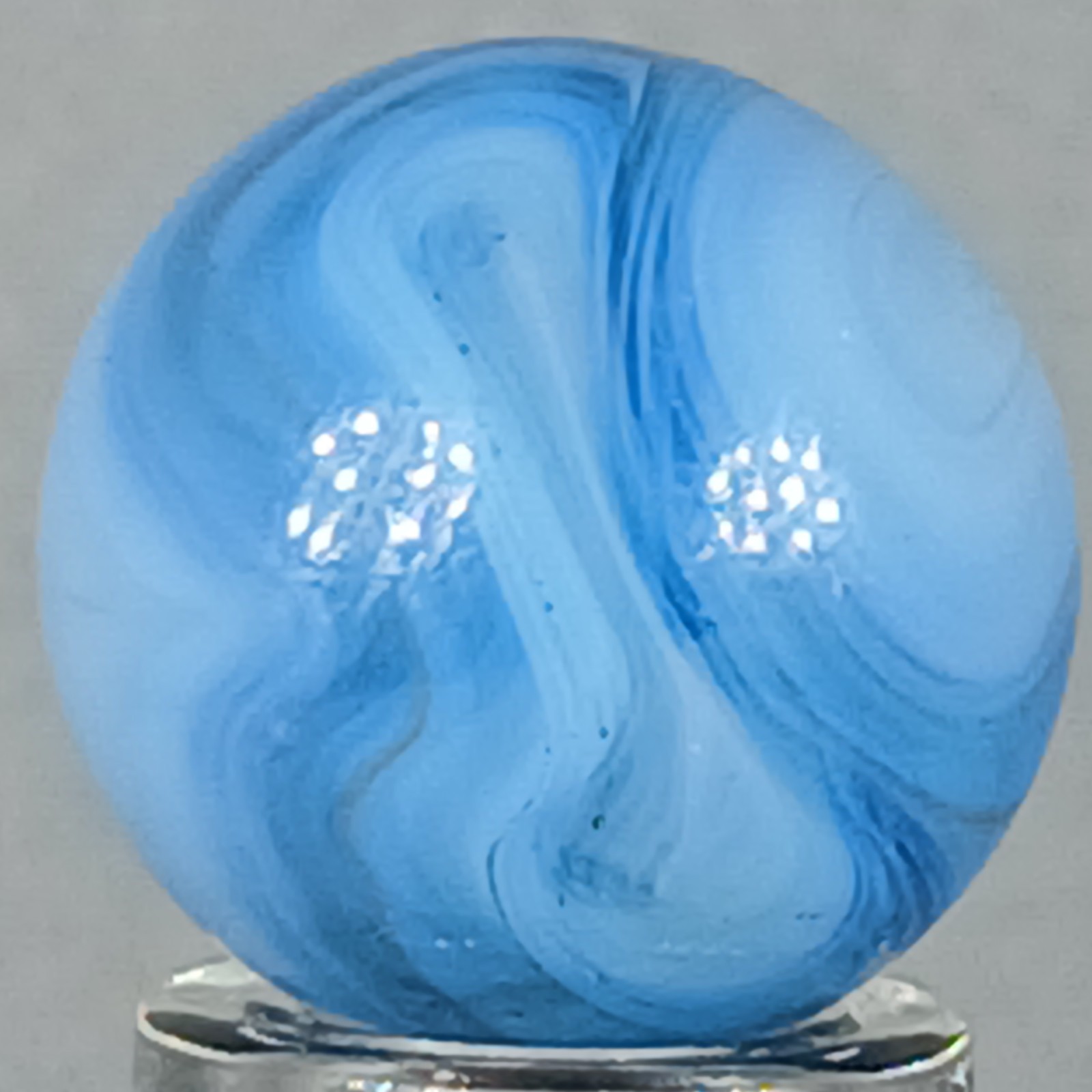 Vintage Champion Swirl Marble .61 Inches Near-Mint Condition Combined Shipping