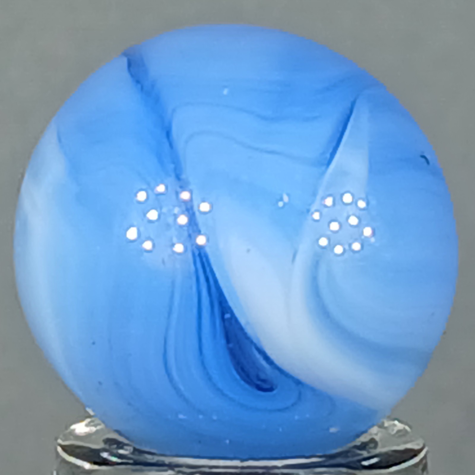 Vintage Champion Swirl Marble .59 Inches Near-Mint Condition Combined Shipping