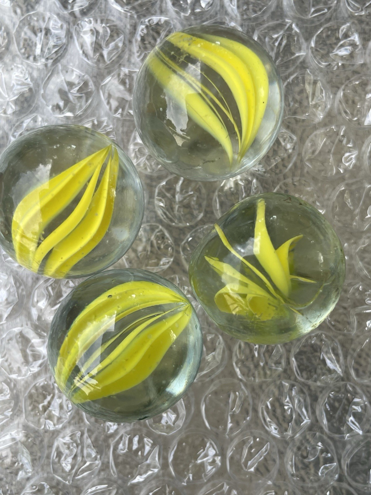 Lot 45 Glass Marbles 1” Shooter Assorted