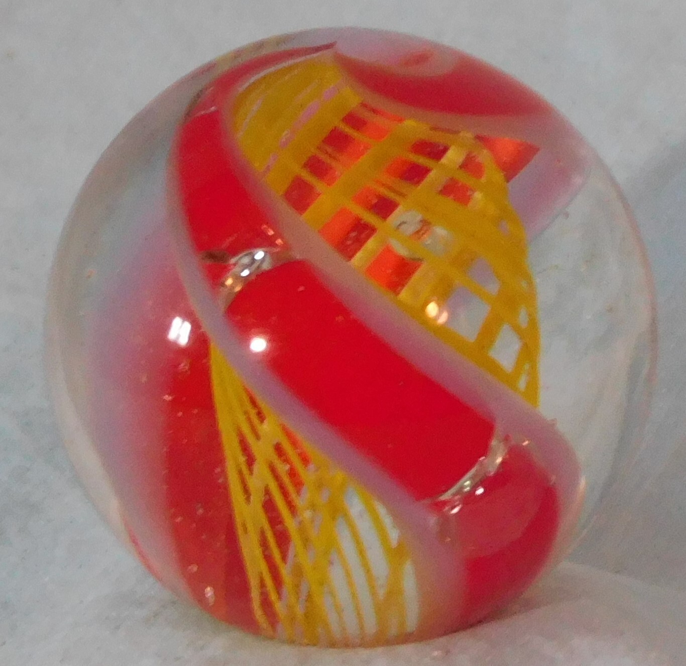 Andy Davis Contemporary Handmade Marble, 1 11/16″ Diameter, #9203AR