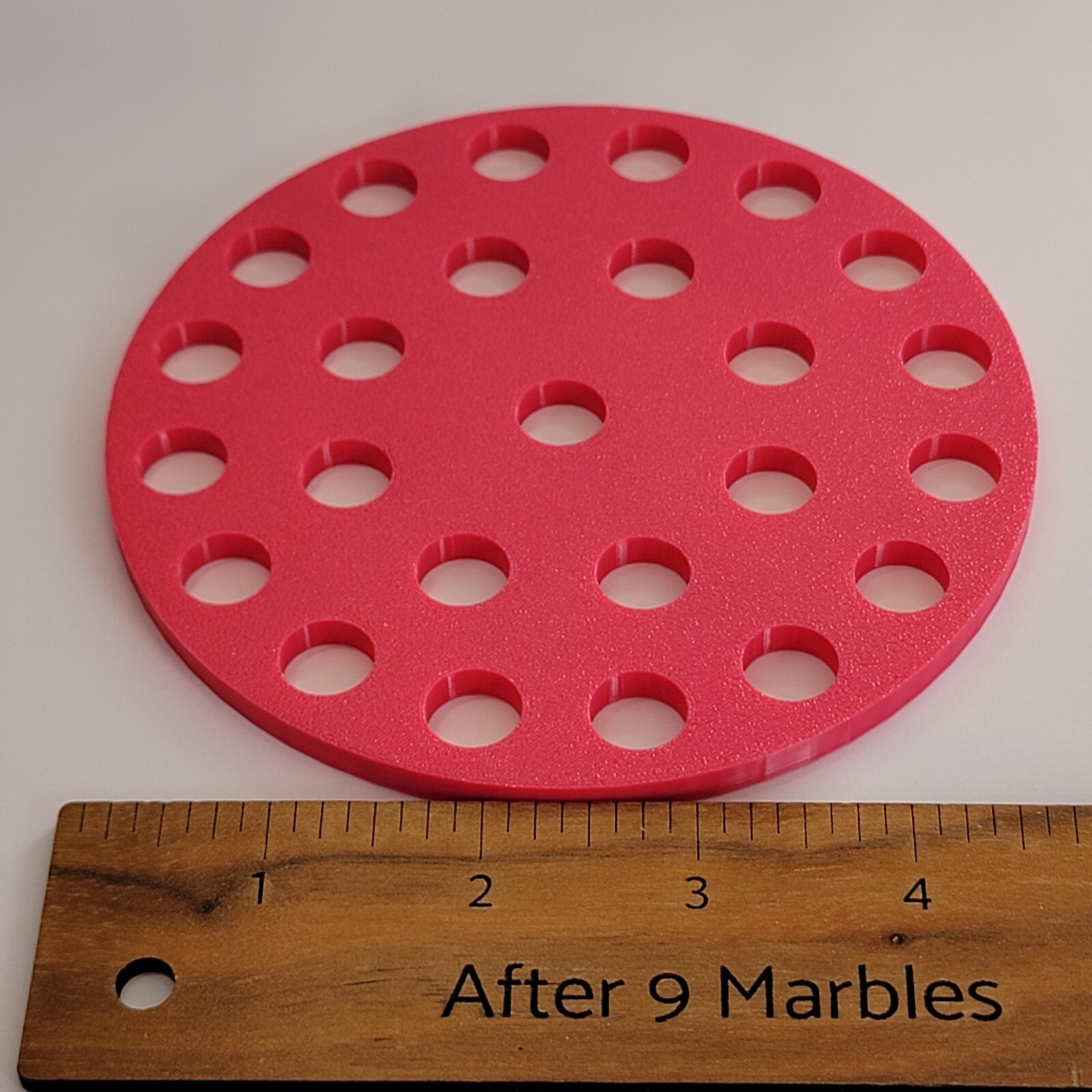 Display for marbles – Storage For 25 Marbles or Spheres Lot # 5914