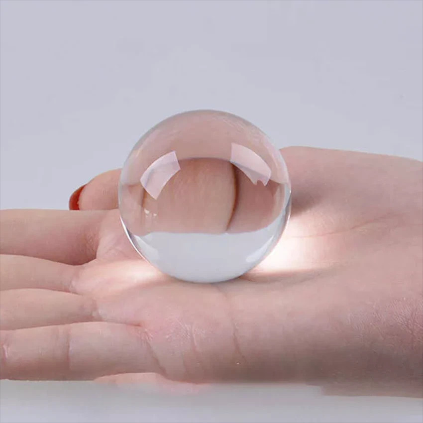 Clear Crystal Ball Photography Glass Lens Sphere Ball 18mm-120mm Glass Bead