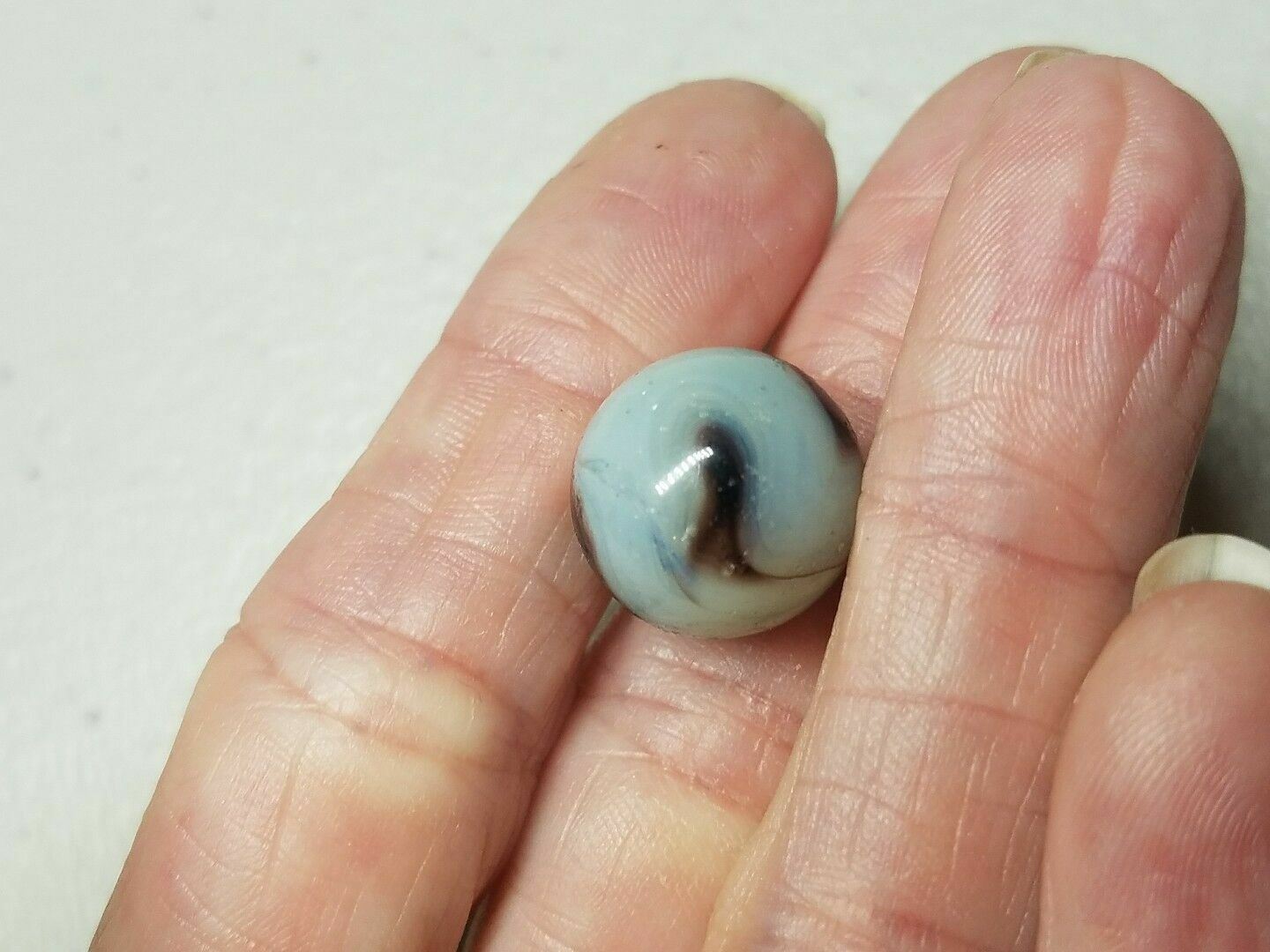 Beautiful GERMAN Swirl ANTIQUE marble