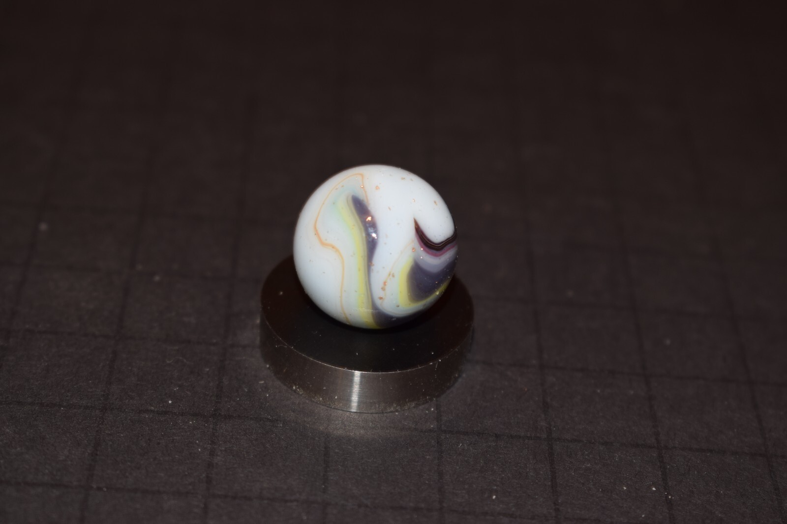 💥JABO/DAS Lavender Adventure Swirl Toy Marble Shooter Size .750″=3/4″Mint 💥
