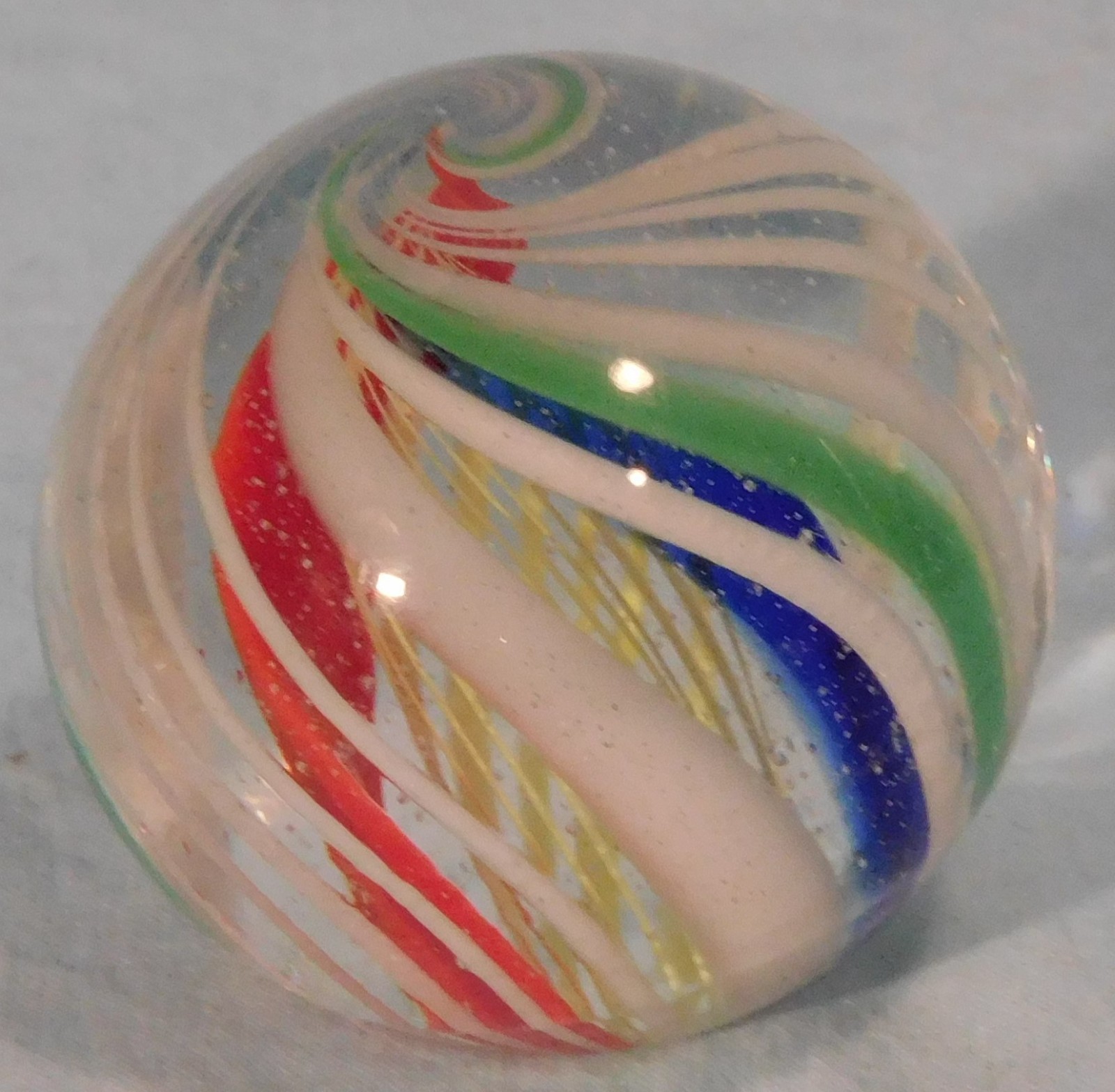 Andy Davis Contemporary Handmade Marble, 1 13/16″ Diameter, #119T