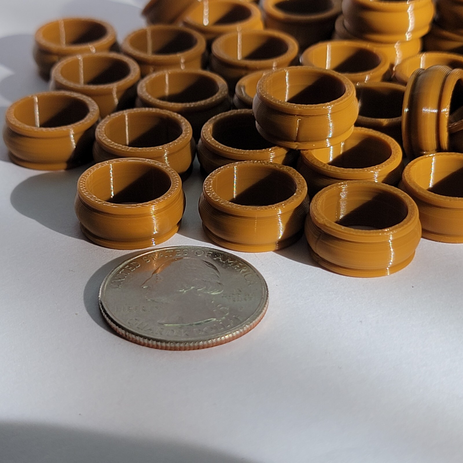 Marble Display Rings Pack of 40- For Marbles Up To 1″ – Lot #6171